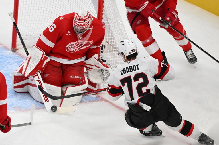 DeBrincat scores in OT to give Red Wings 4-3 win over Senators | iNFOnews.ca