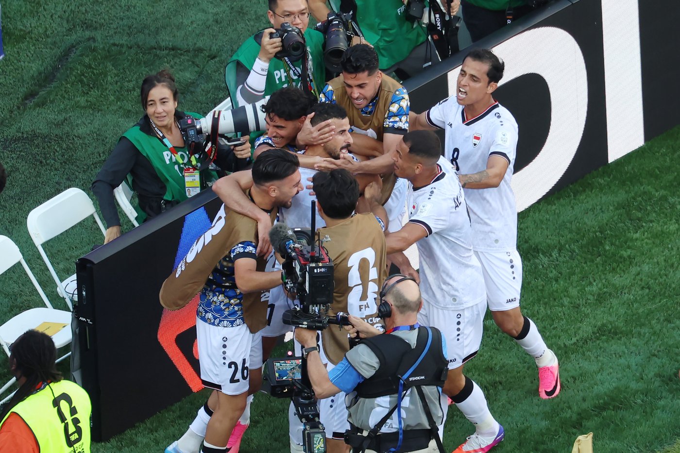 Detained by US customs 2 weeks ago, Aymen Hussein scores for Iraq in his World Cup debut | iNFOnews.ca