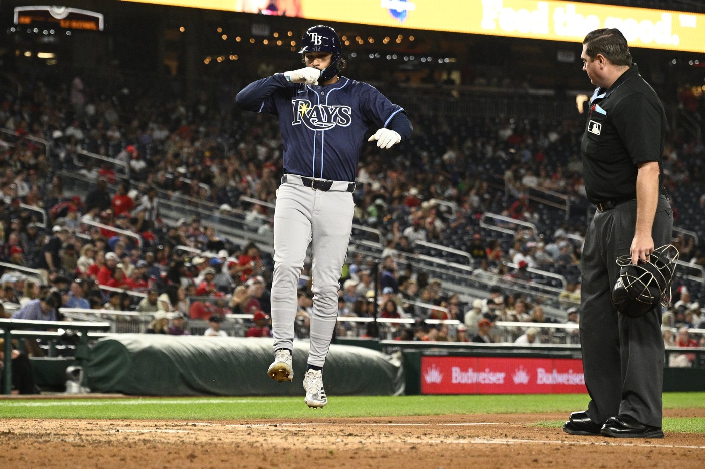 Everson Pereira's first career home run helps Rays beat Nationals 4-1 | iNFOnews.ca