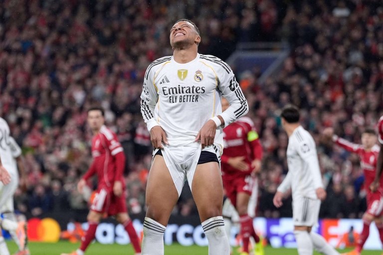 Kylian Mbappe struggles again at Anfield as Liverpool beats Real Madrid 1-0 | iNFOnews.ca Kylian Mbappe struggles again at Anfield as Liverpool beats Real Madrid 1-0 | iNFOnews.ca