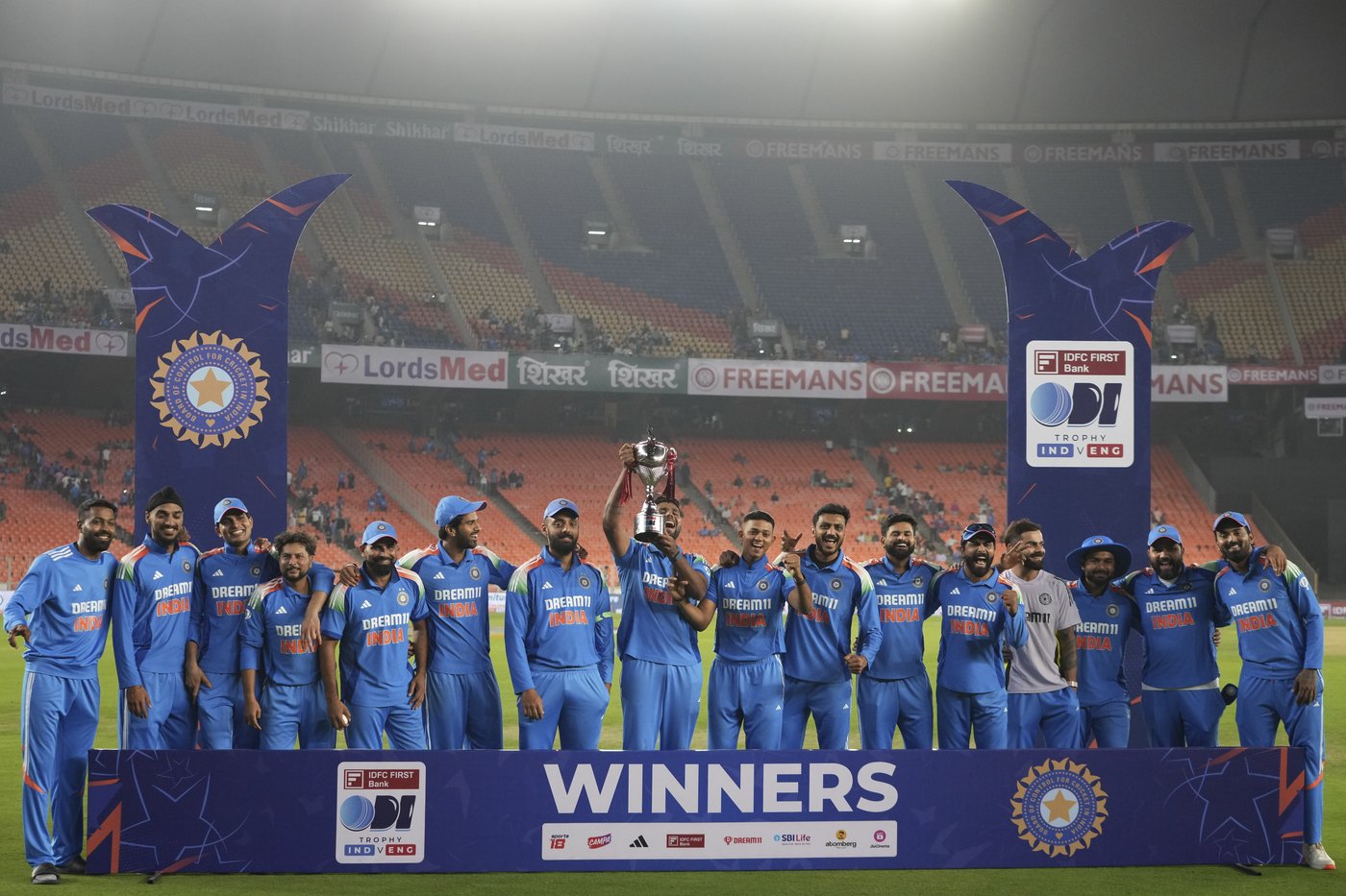 India sweeps ODI cricket series with 142-run win against England | iNFOnews.ca
