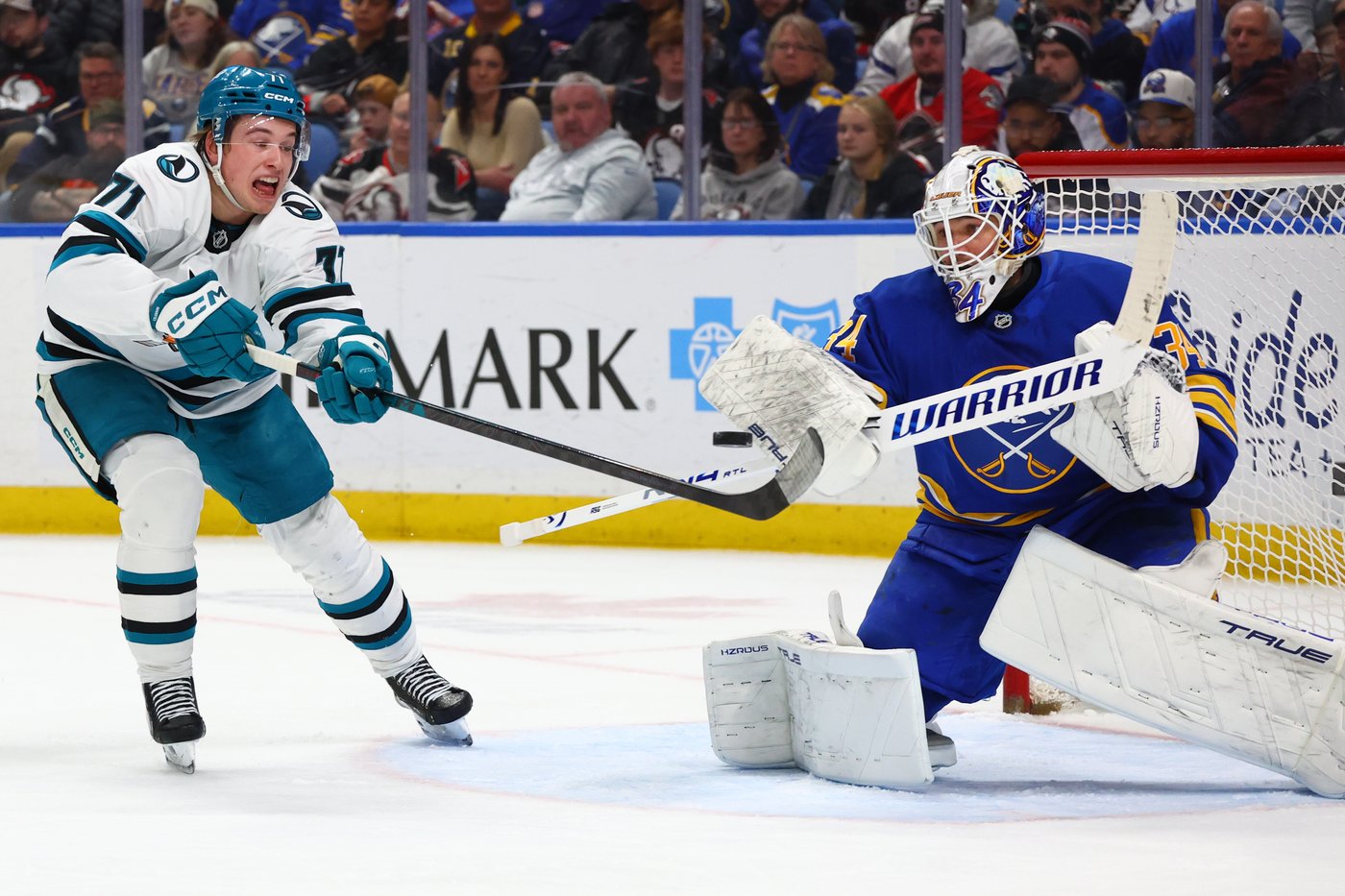 Jack Quinn scores 3 and Buffalo Sabres beat San Jose Sharks 6-3 for 8th straight win | iNFOnews.ca Jack Quinn scores 3 and Buffalo Sabres beat San Jose Sharks 6-3 for 8th straight win | iNFOnews.ca