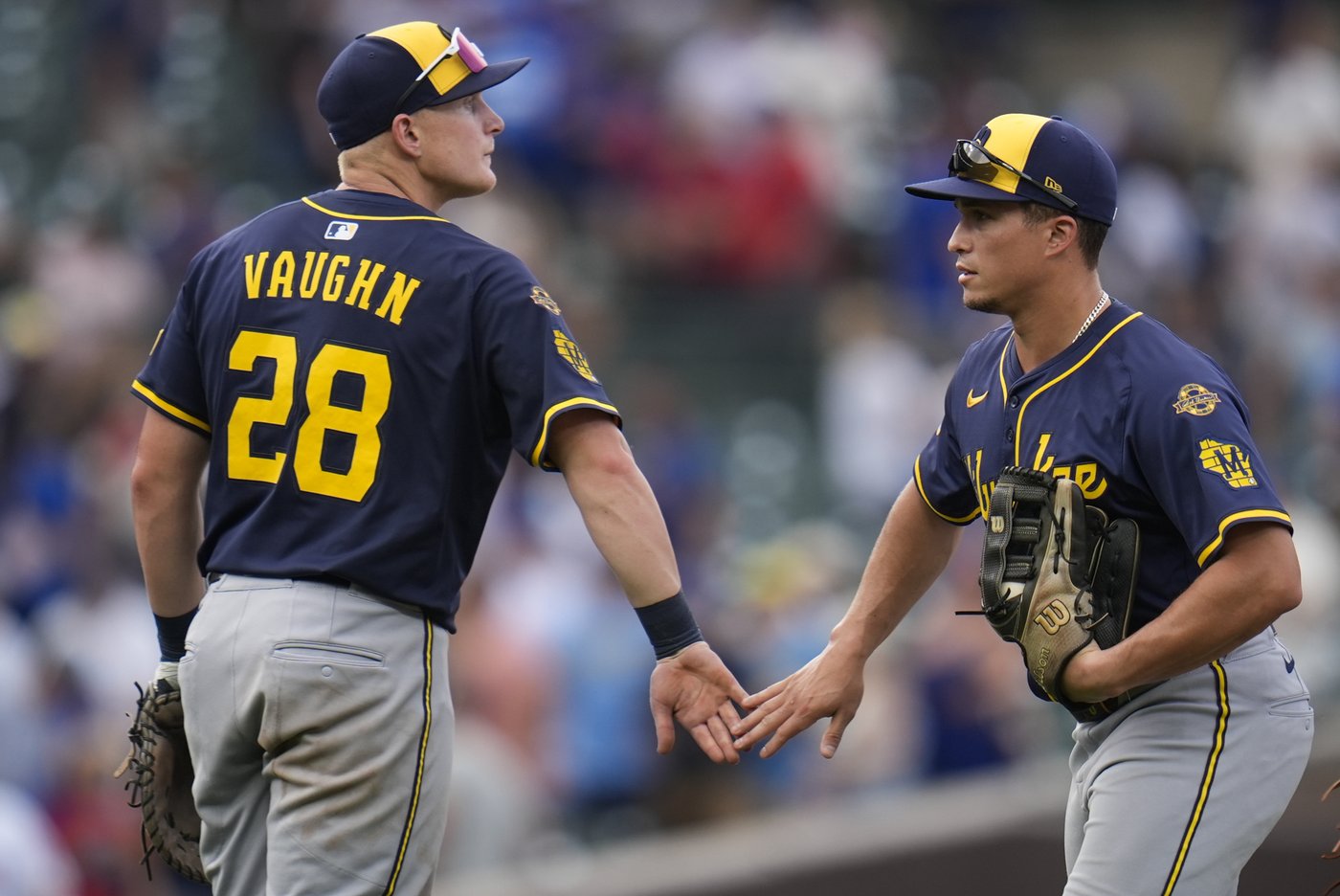 Peralta earns MLB-best 15th win as Brewers blank Cubs 7-0. Game 2 of scheduled twinbill postponed | iNFOnews.ca
