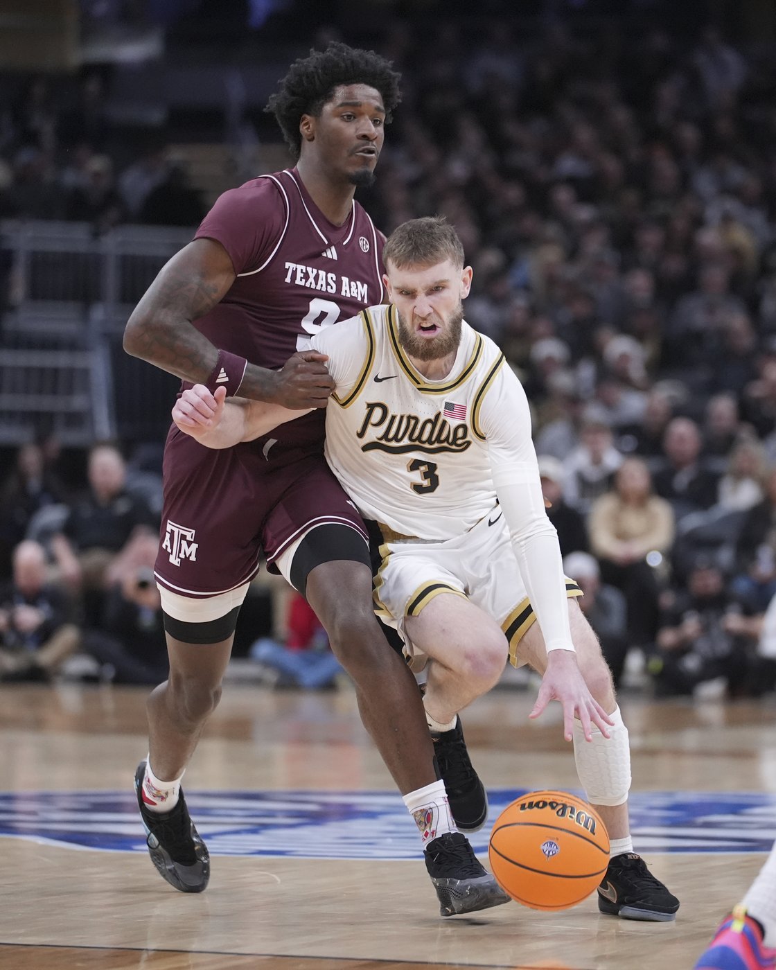 Pharrel Payne's big game helps No. 17 Texas A&M pull away from No. 11 Purdue 70-66 | iNFOnews.ca Pharrel Payne's big game helps No. 17 Texas A&M pull away from No. 11 Purdue 70-66 | iNFOnews.ca