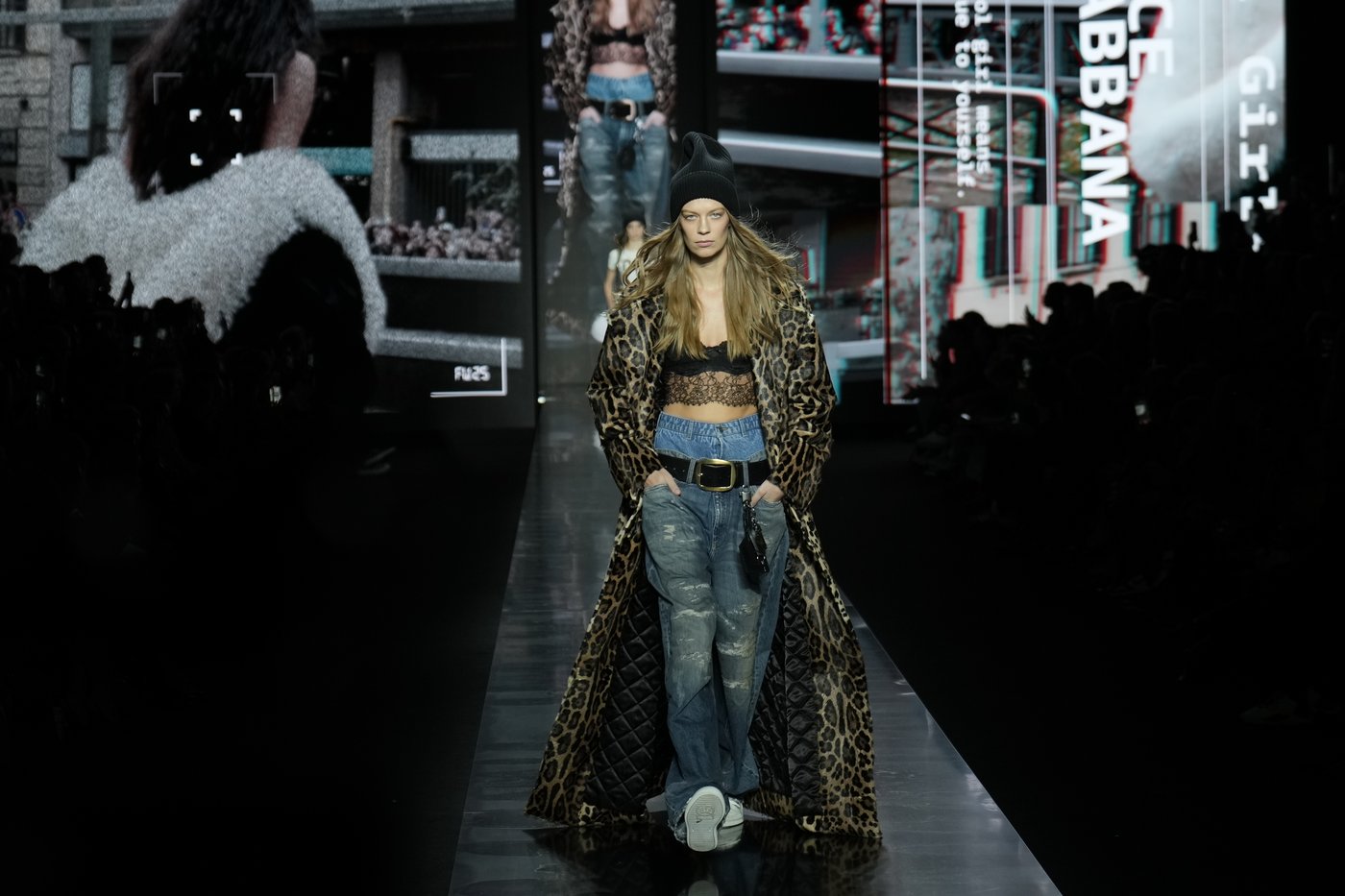 Rocker Victoria De Angelis spins a DJ set as Dolce & Gabbana's Milan show spills onto the streets | iNFOnews.ca