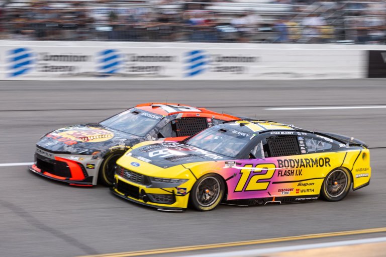 Joey Logano holds off Chase Briscoe to win NASCAR race at Richmond | iNFOnews.ca