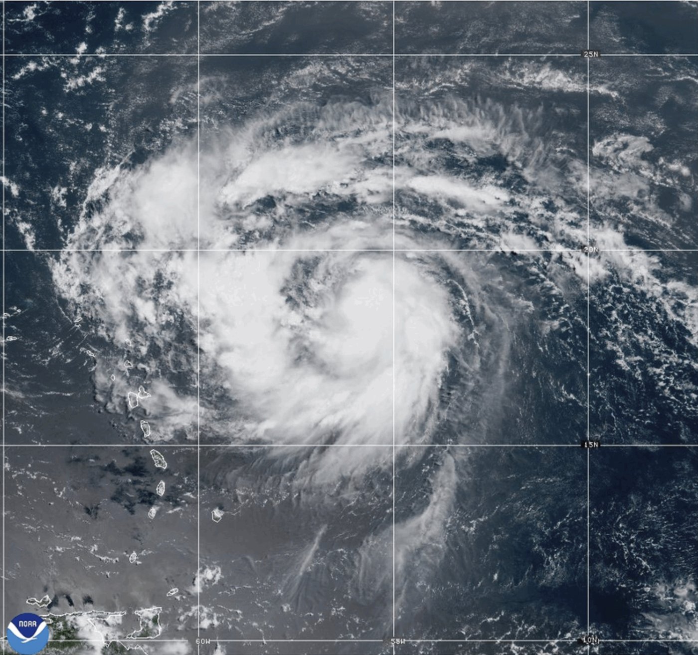 Hurricane Erin strengthens into a Category 2 storm as it approaches the northeast Caribbean | iNFOnews.ca