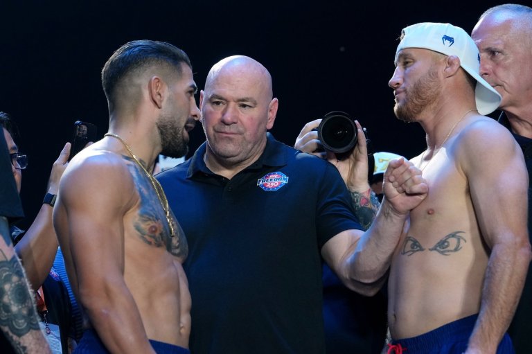 Donald Trump turns 80 and celebrates with UFC cage fighting on the White House lawn | iNFOnews.ca