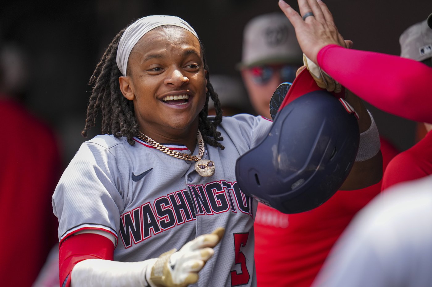 CJ Abrams hits 2 of Nats' 5 homers in 10-4 win for 3-game sweep of skidding Orioles | iNFOnews.ca