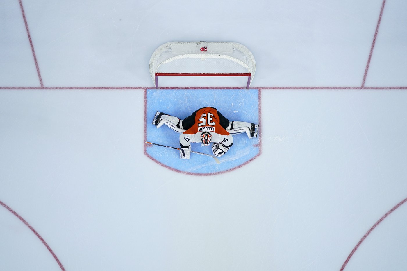 Aleksei Kolosov makes his Flyers debut, becoming first Belarusian goalie in NHL history | iNFOnews.ca Aleksei Kolosov makes his Flyers debut, becoming first Belarusian goalie in NHL history | iNFOnews.ca