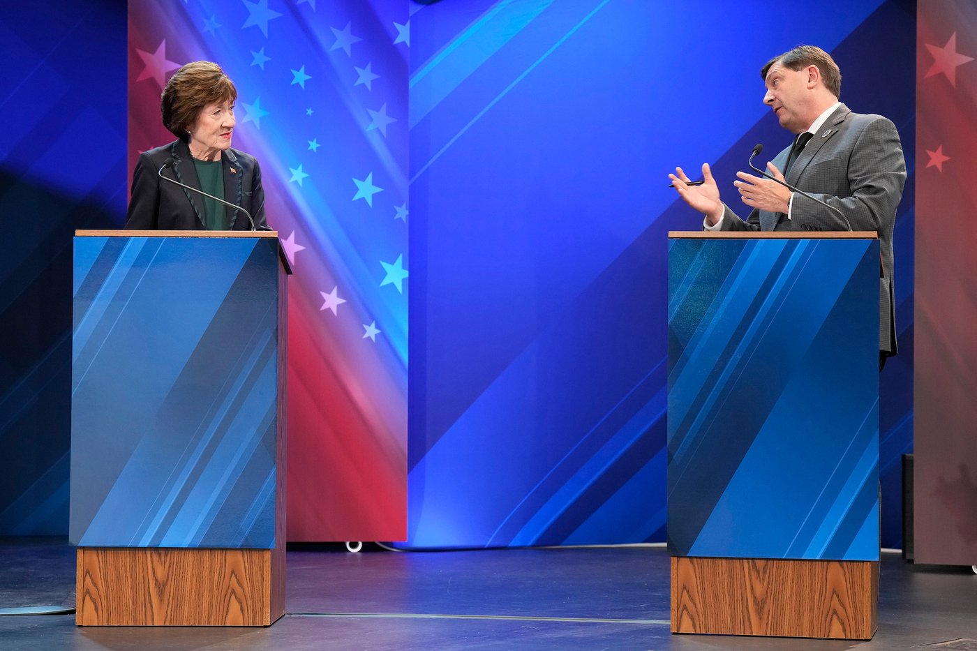 Jackson doesn't regret telling Collins to 'shut up' after protester interrupted Maine Senate debate | iNFOnews.ca Jackson doesn't regret telling Collins to 'shut up' after protester interrupted Maine Senate debate | iNFOnews.ca