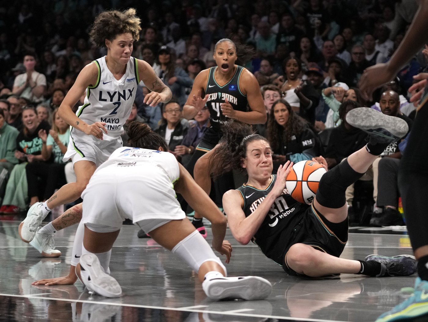 Breanna Stewart helps New York even WNBA Finals series as Liberty beat Lynx 80-66 in Game 2 | iNFOnews.ca Breanna Stewart helps New York even WNBA Finals series as Liberty beat Lynx 80-66 in Game 2 | iNFOnews.ca