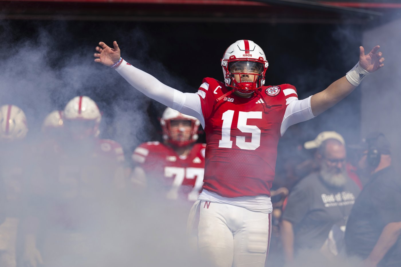 Nebraska completes Hail Mary to tie No. 21 Michigan as half expires | iNFOnews.ca