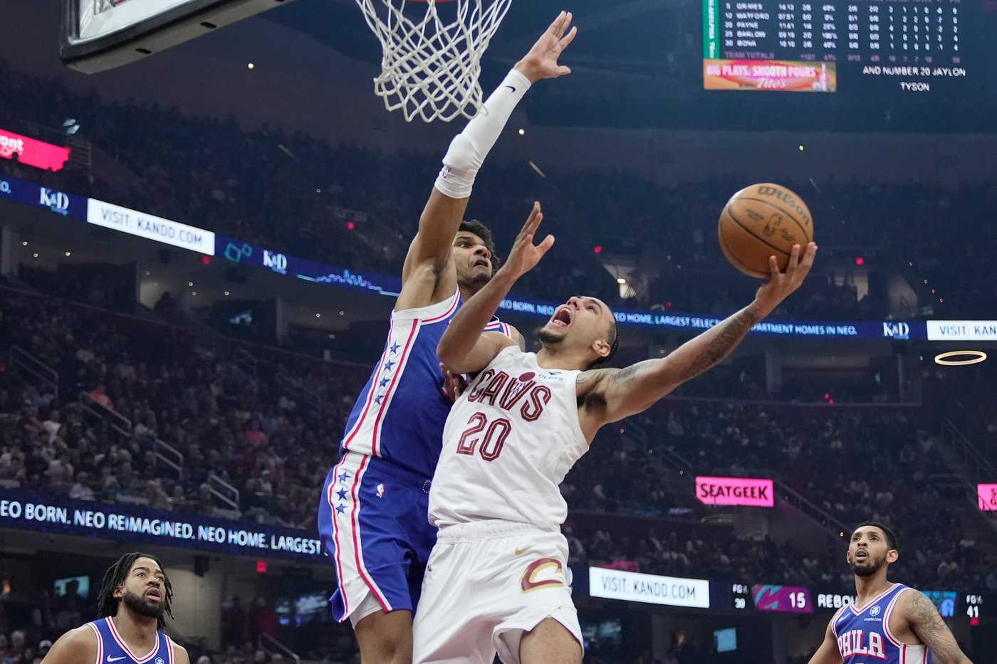 James Harden scores 21, joins 29,000-point club in Cavaliers' 115-101 win over 76ers | iNFOnews.ca