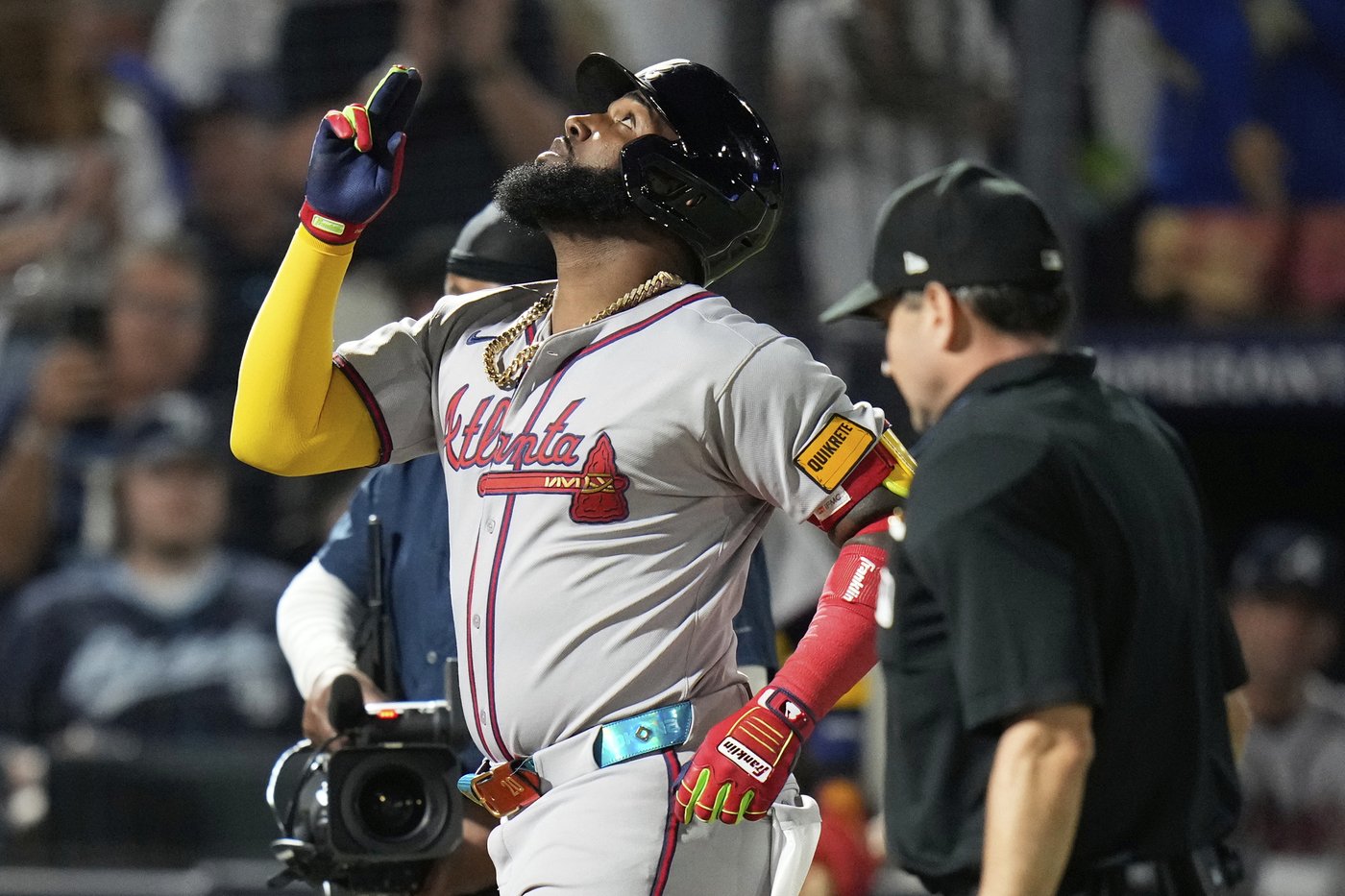 Braves DH Marcell Ozuna out of lineup vs Blue Jays because of sore hip, listed as day-to-day | iNFOnews.ca Braves DH Marcell Ozuna out of lineup vs Blue Jays because of sore hip, listed as day-to-day | iNFOnews.ca