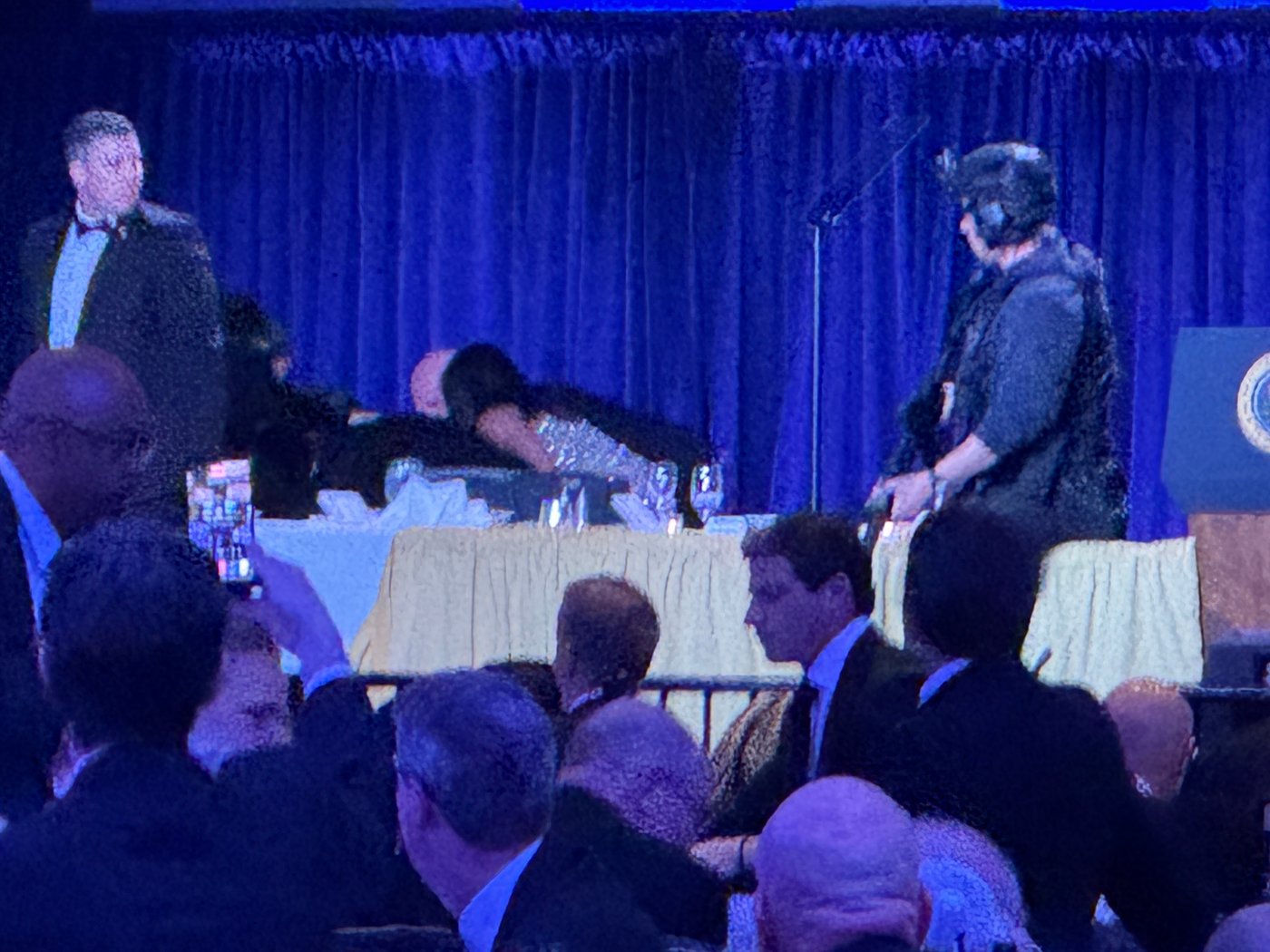 Shots fired as gunman charges toward ballroom at White House correspondents' dinner. Trump unharmed | iNwheels Shots fired as gunman charges toward ballroom at White House correspondents' dinner. Trump unharmed | iNwheels