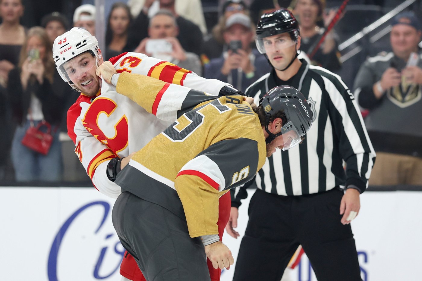 Marner scores first goals as a Golden Knight in 6-1 win over Flames; Stone injured | iNFOnews.ca Marner scores first goals as a Golden Knight in 6-1 win over Flames; Stone injured | iNFOnews.ca