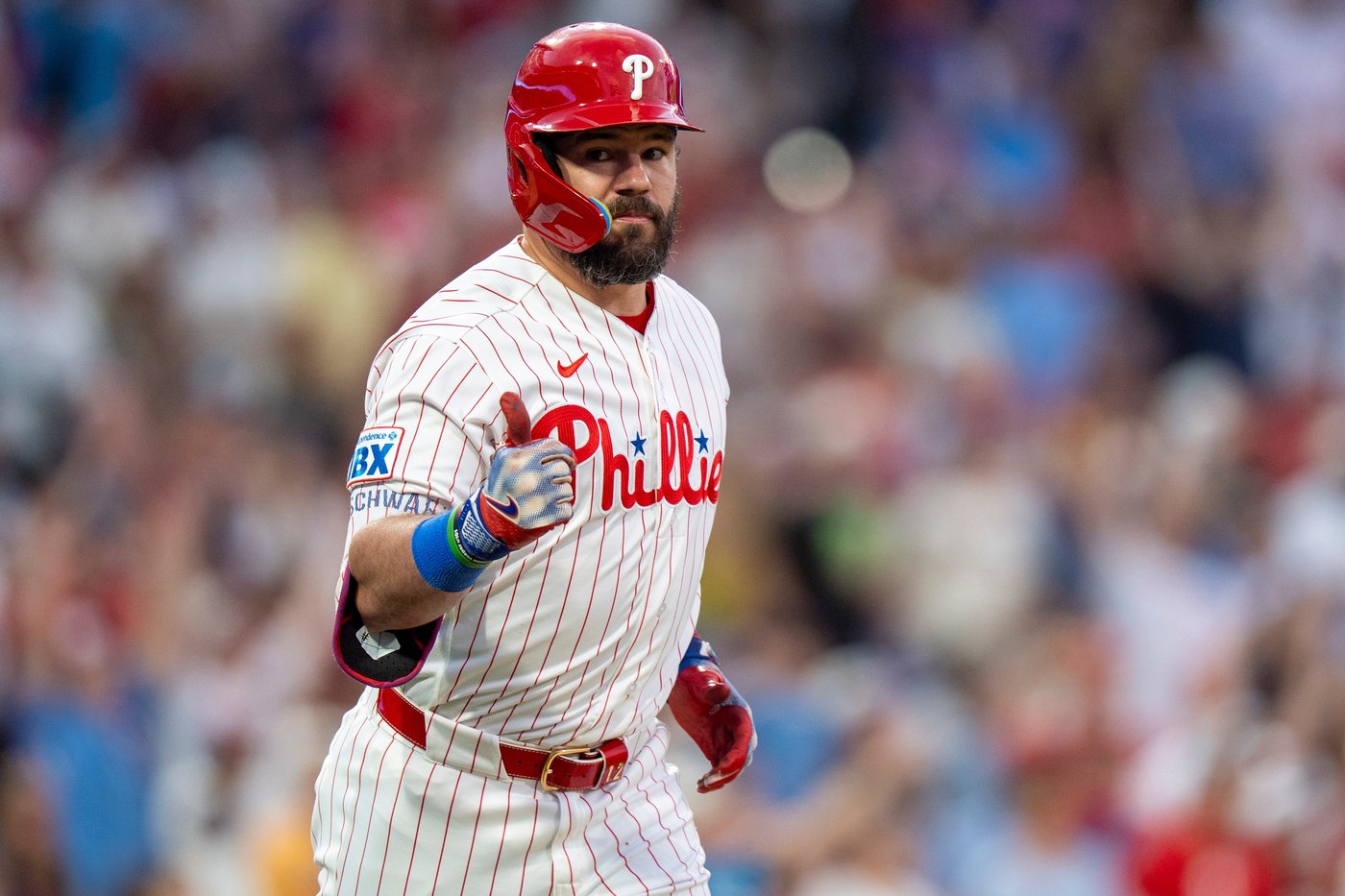 Kyle Schwarber hits 3 homers, Bryce Harper hits for the cycle in Phillies’ 15-3 rout of Mets | iNFOnews.ca