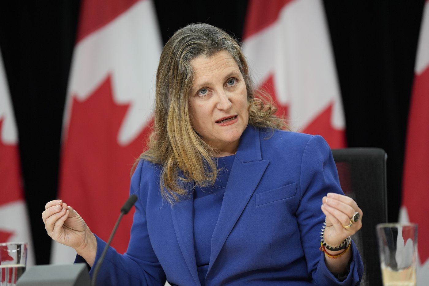 Freeland doesn't commit to meeting her own deficit target in fall economic statement | iNFOnews.ca
