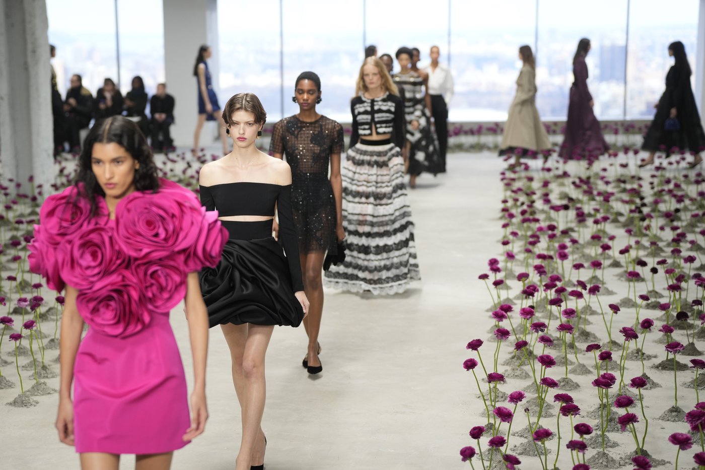 Carolina Herrera debuts new fall looks high above New York City | iNFOnews.ca