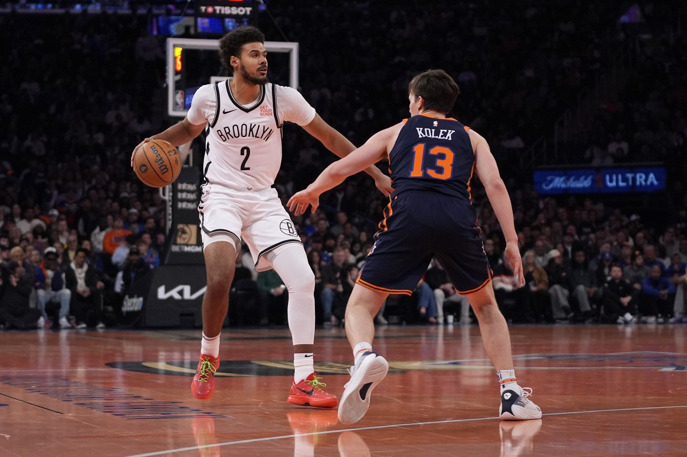 Brunson's 3-pointer with 6.2 seconds left gives Knicks 124-122 win over Nets in NBA Cup | iNFOnews.ca