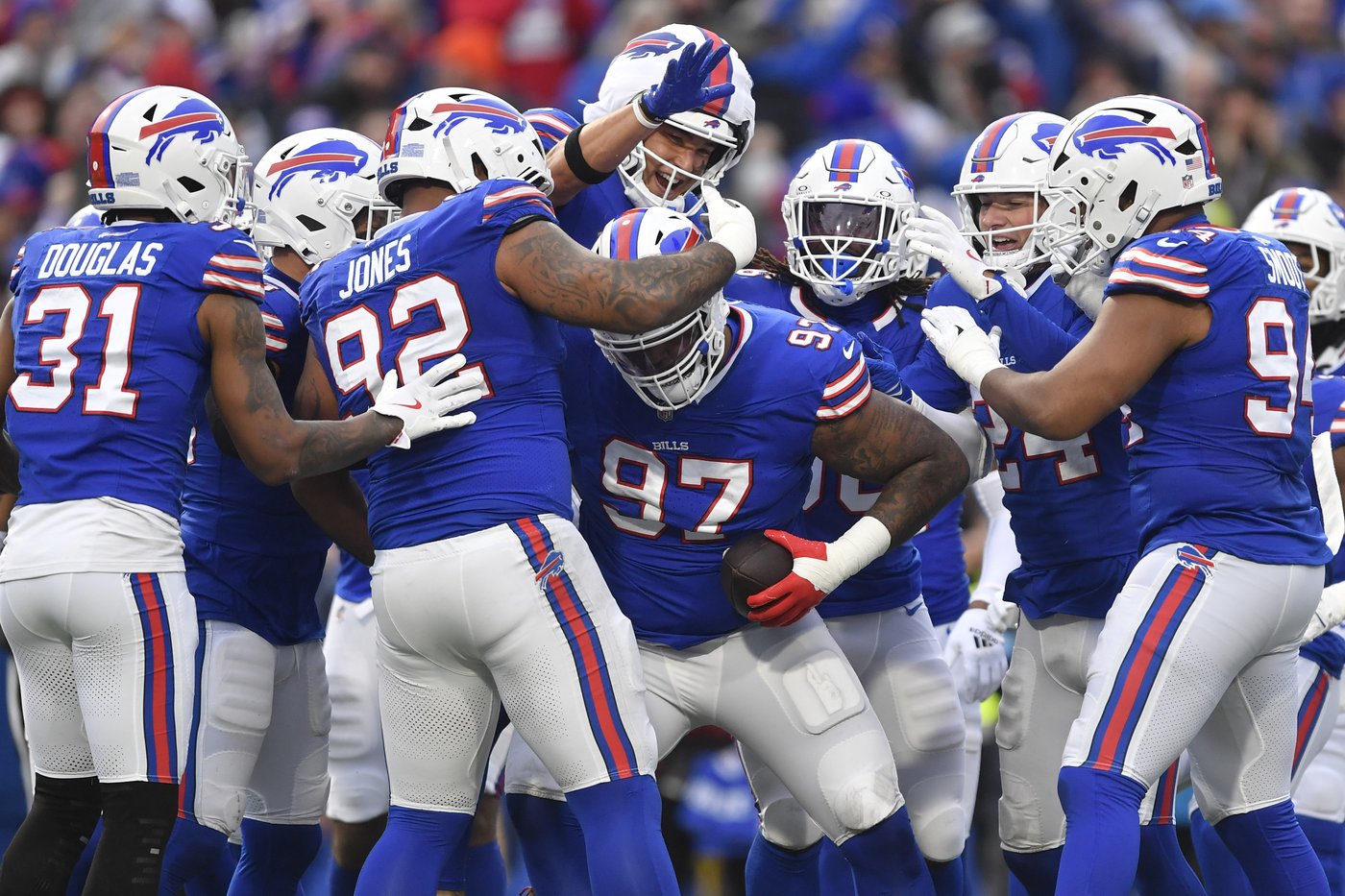 Bills clinch the AFC's No. 2 seed with a 40-14 rout of the undisciplined Jets | iNFOnews.ca Bills clinch the AFC's No. 2 seed with a 40-14 rout of the undisciplined Jets | iNFOnews.ca