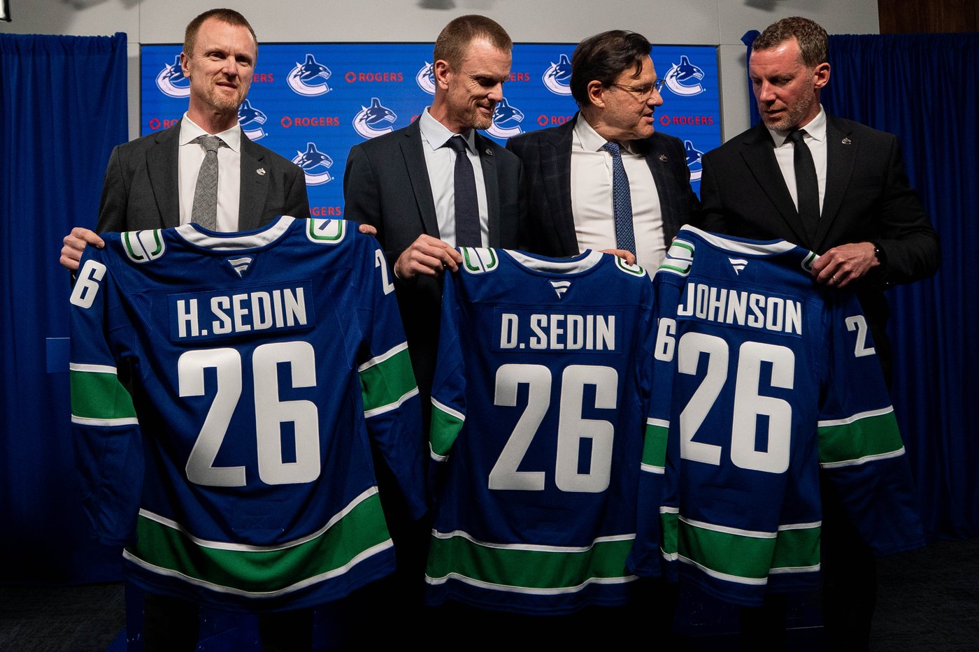 Vancouver Canucks name Johnson GM, Sedins co-presidents of hockey operations | iNFOnews.ca