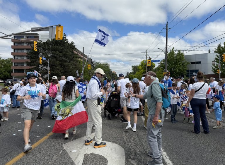 Walk With Israel draws tens of thousands in Toronto amid tight security | iNFOnews.ca