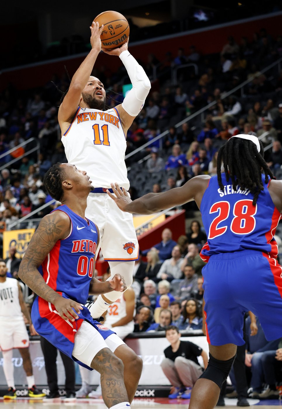 Brunson scores 36, Knicks rout Pistons 128-98 for 16th straight win over Detroit | iNFOnews.ca Brunson scores 36, Knicks rout Pistons 128-98 for 16th straight win over Detroit | iNFOnews.ca