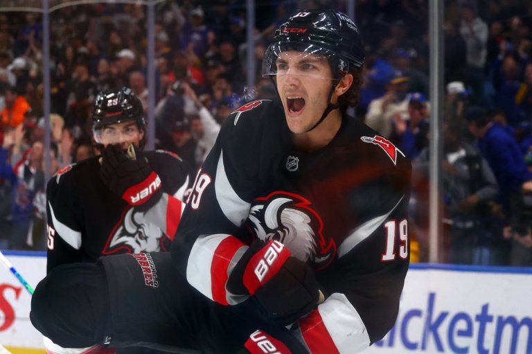 Colten Ellis stops 37 shots for first NHL career shutout in Sabres 5-0 win over Blue Jackets | iNFOnews.ca