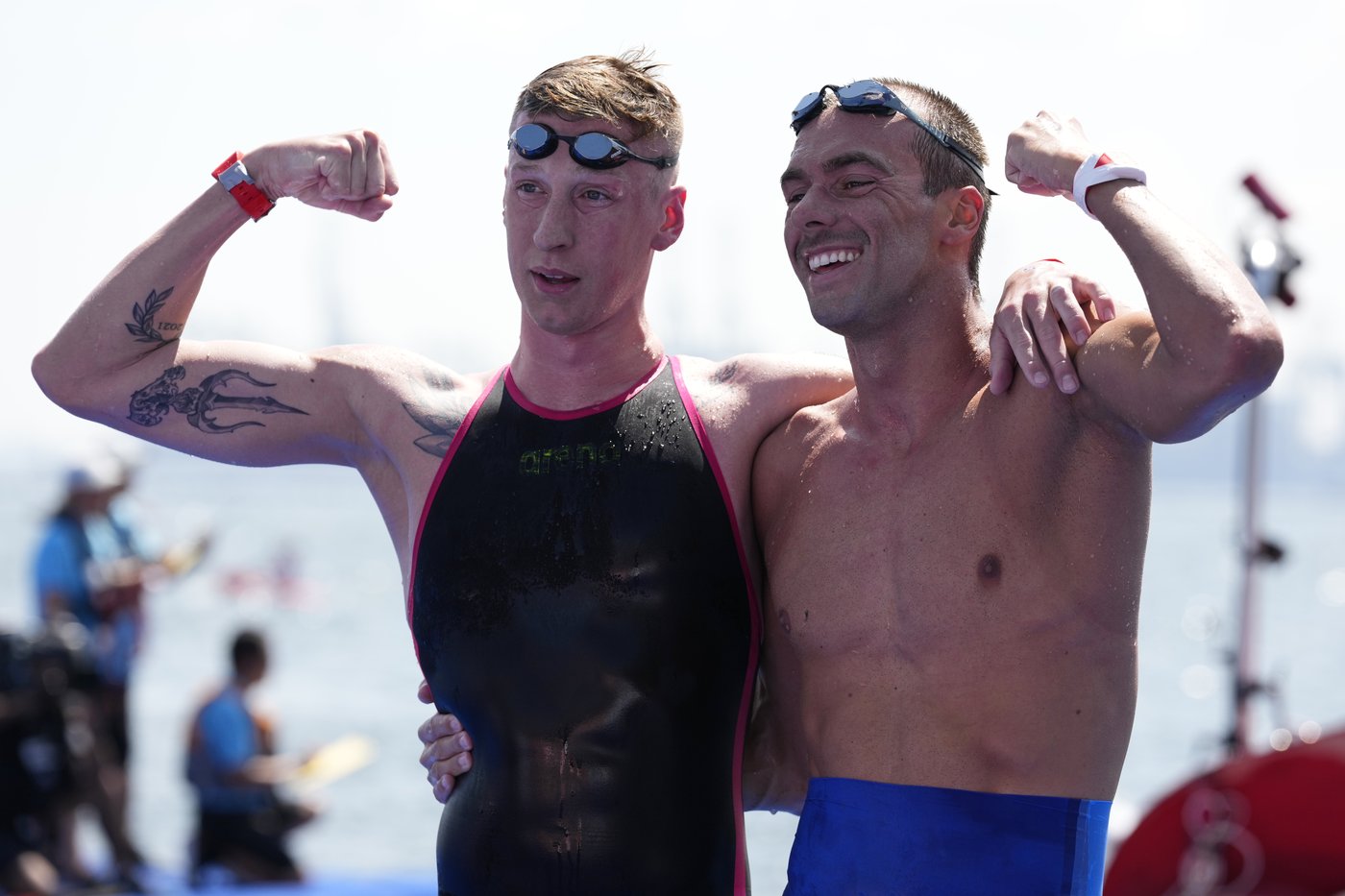 Open water program at swimming world championships gets started after two delays | iNFOnews.ca Open water program at swimming world championships gets started after two delays | iNFOnews.ca