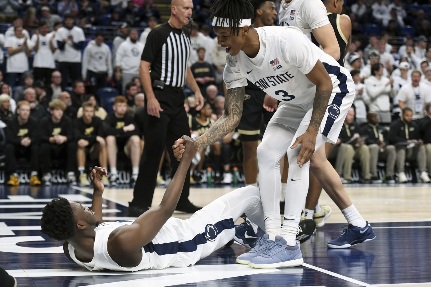 Baldwin, Dilione lead Penn State to 81-70 win over No. 8 Purdue | iNFOnews.ca Baldwin, Dilione lead Penn State to 81-70 win over No. 8 Purdue | iNFOnews.ca
