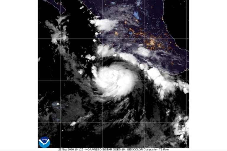 Polo, a tropical storm in the Pacific Ocean, is expected to become a major hurricane this week | iNFOnews.ca