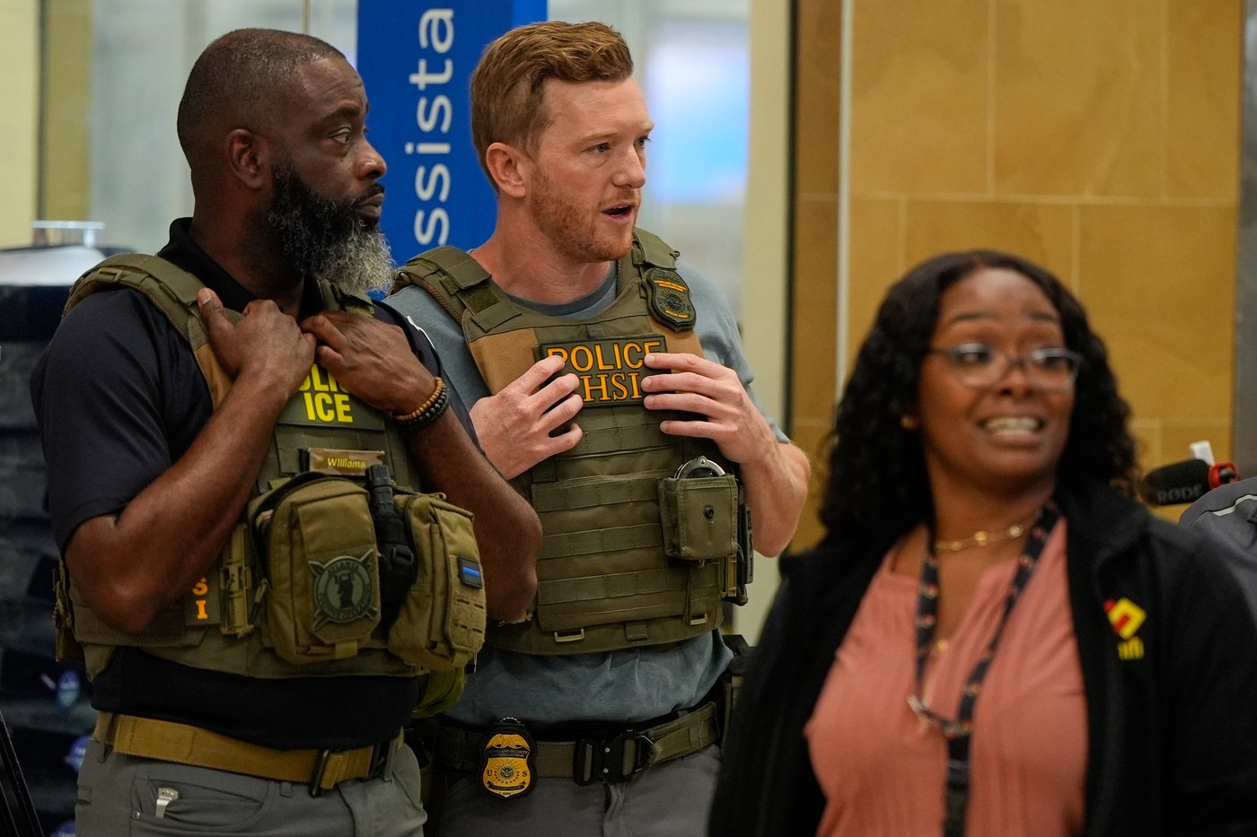 Photos show ICE agents at US airports where the partial government shutdown triggered delays | iNFOnews.ca