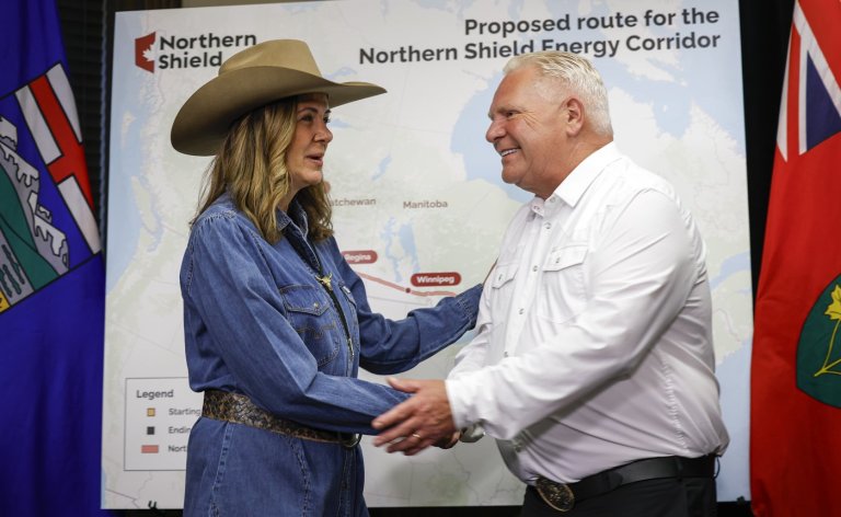 Alberta, Ontario premiers set to share stage in Calgary to talk energy policy | iNFOnews.ca