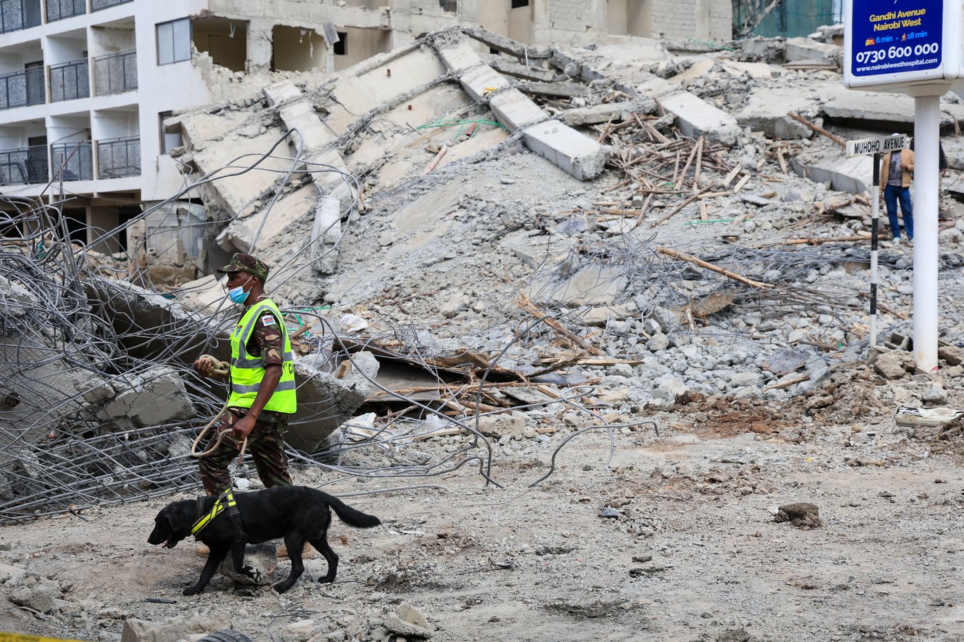 A tall building under construction collapses in Nairobi, with 4 believed to be trapped | iNFOnews.ca