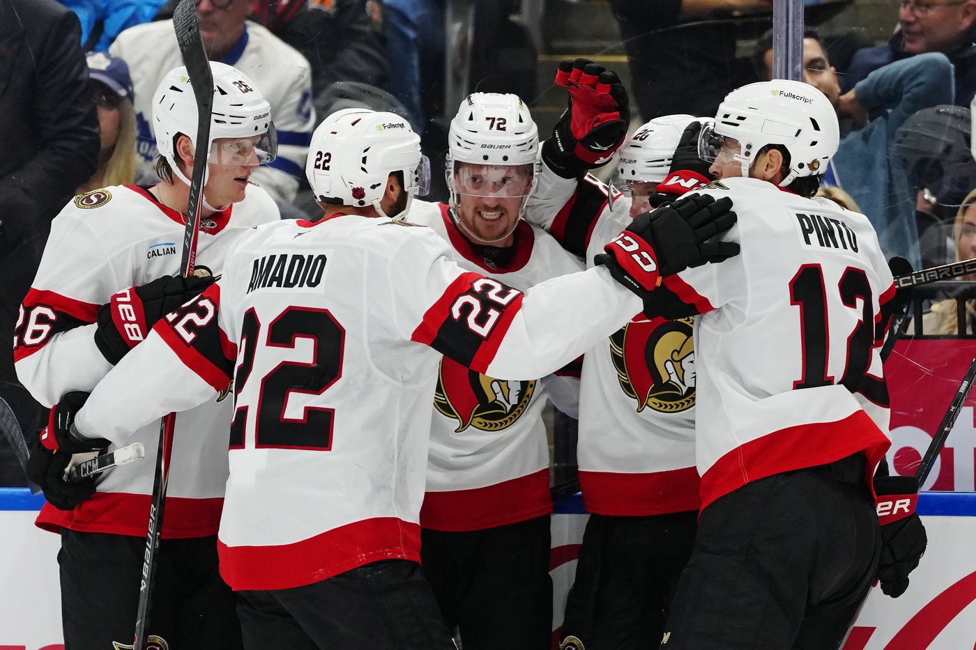 Senators open post-Tkachuk era with a win over Leafs; Sanderson leaves with injury | iNFOnews.ca