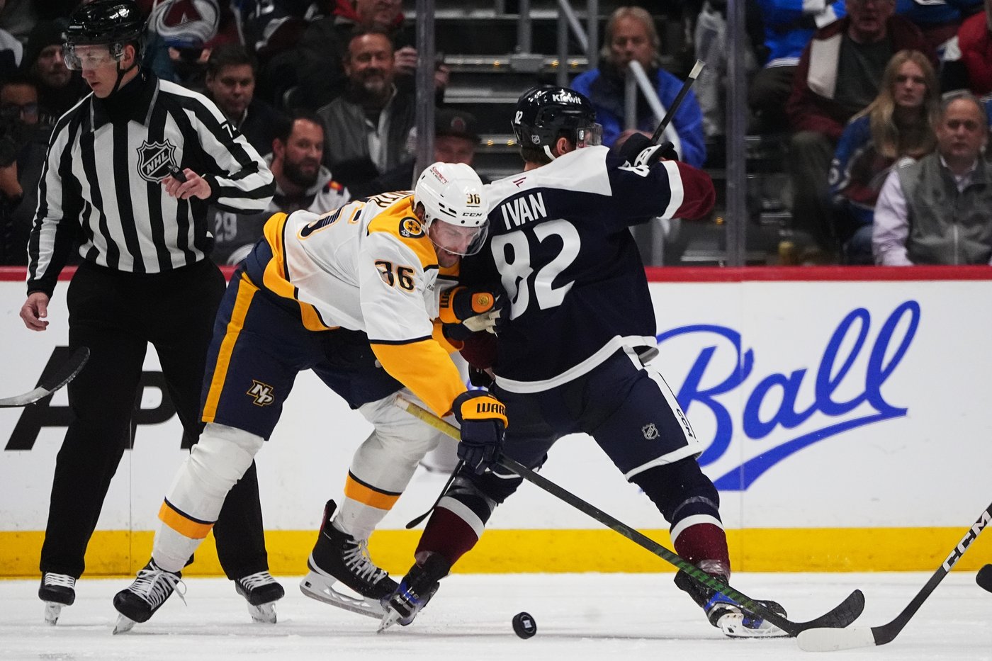 O'Reilly nets hat trick as Predators hand Avalanche 1st home loss in regulation, 7-3 | iNFOnews.ca O'Reilly nets hat trick as Predators hand Avalanche 1st home loss in regulation, 7-3 | iNFOnews.ca