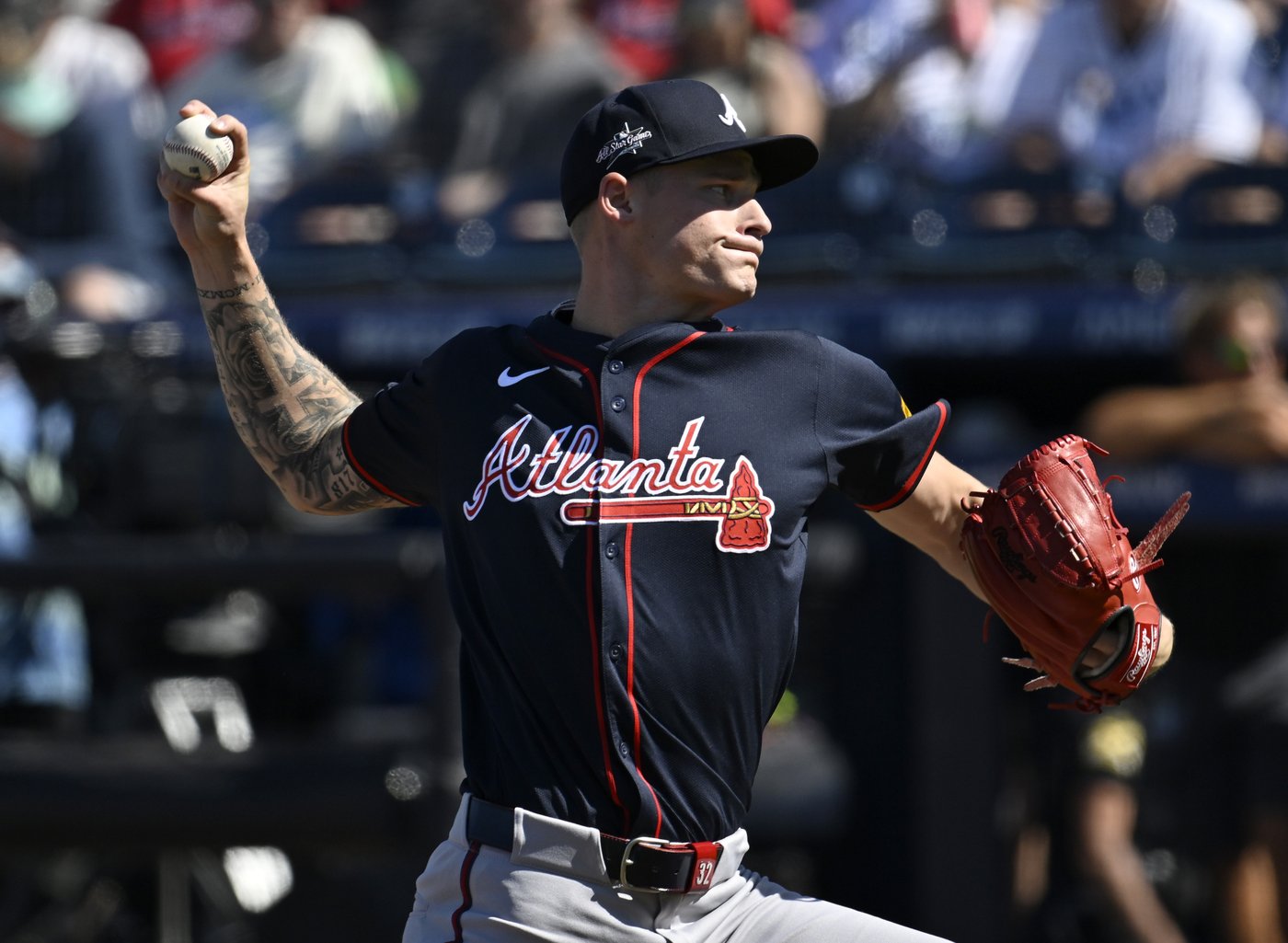 Harris' 2-run homer in the ninth lifts Braves over Rays 5-4 for their first road win | iNFOnews.ca