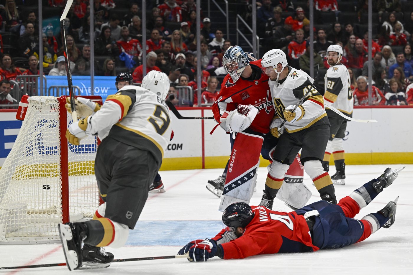 Capitals end the Golden Knights' season-opening winning streak at 3 with a 4-2 victory | iNFOnews.ca