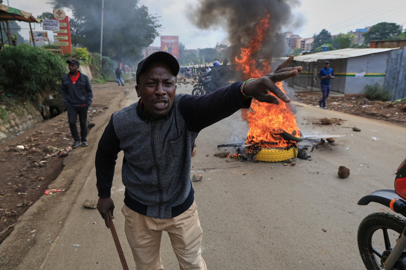 Rising fuel prices trigger protests in Kenya, in photos | iNFOnews.ca