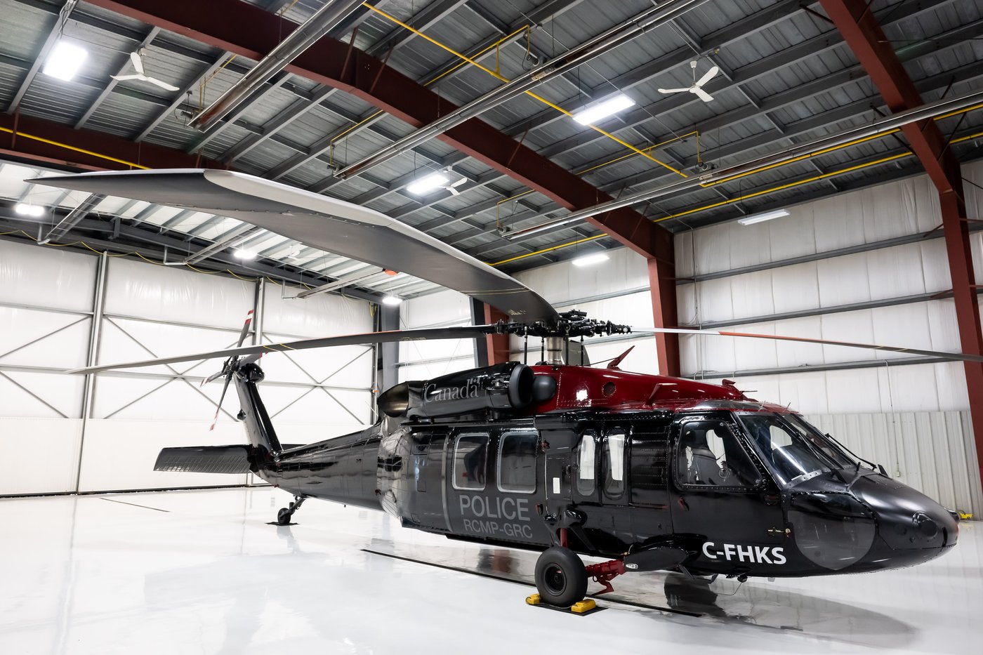RCMP Black Hawk helicopter patrolling B.C.-U.S. border as part of security plan | iNFOnews.ca