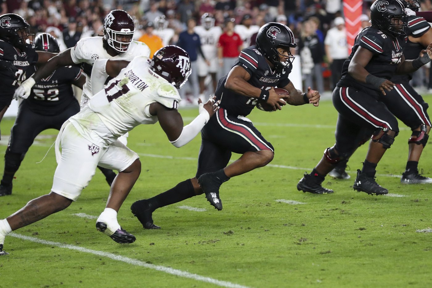 South Carolina runs over No. 10 Texas A&M 44-20 to finally beat an elite SEC team | iNFOnews.ca South Carolina runs over No. 10 Texas A&M 44-20 to finally beat an elite SEC team | iNFOnews.ca