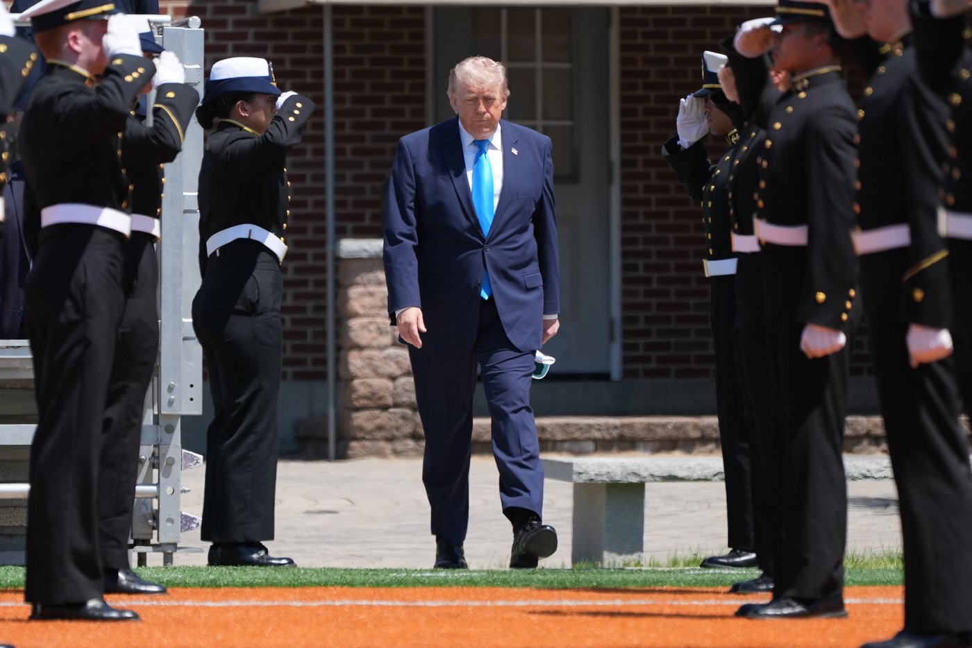 Trump tells Coast Guard graduates they will 'be tested' in their military careers | iNFOnews.ca Trump tells Coast Guard graduates they will 'be tested' in their military careers | iNFOnews.ca