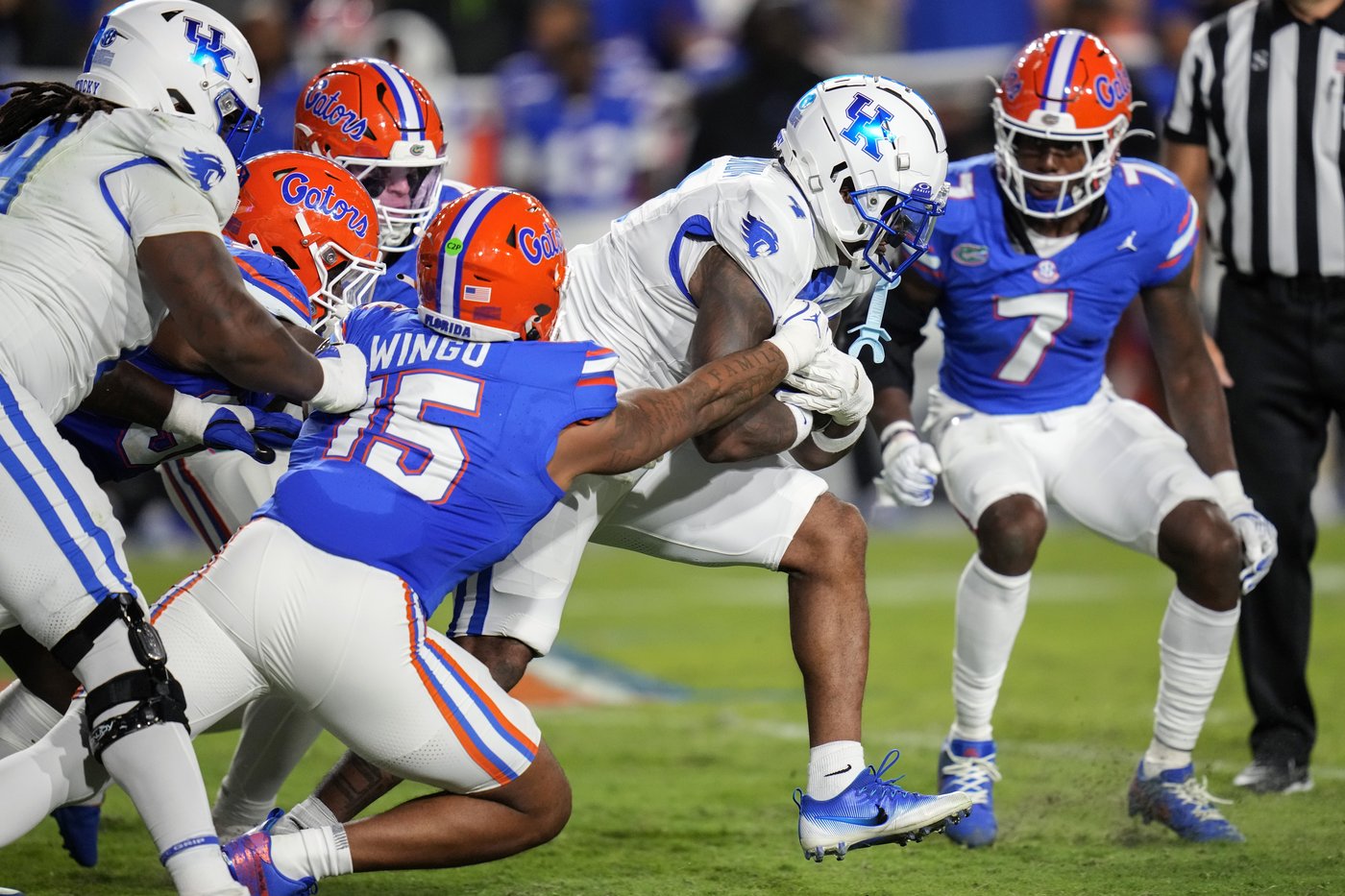 Jadan Baugh runs for 5 TDs as Florida dominates Kentucky 48-20 for 1st series win since 2020 | iNFOnews.ca