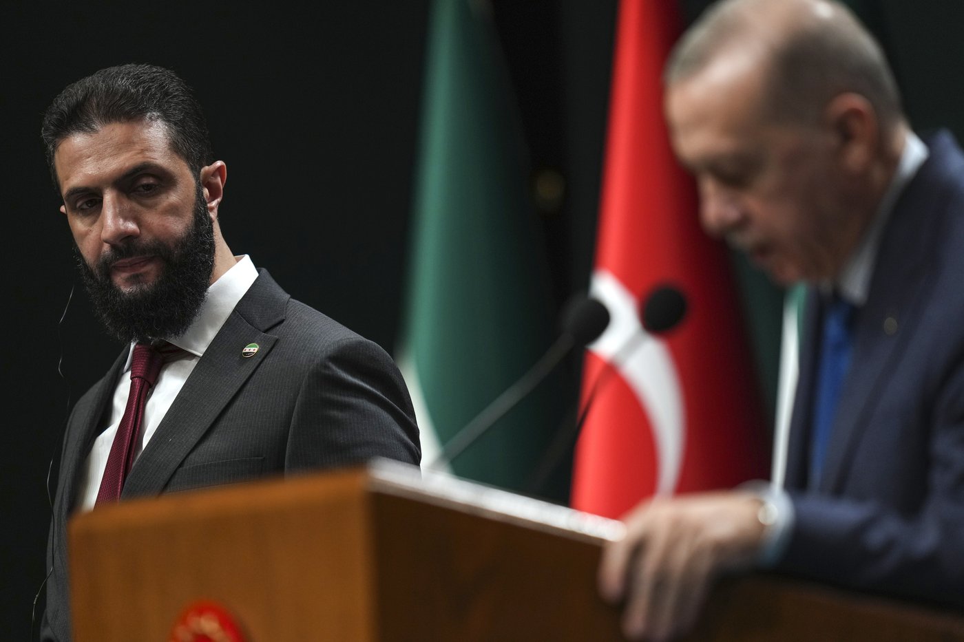 Syria's interim leader holds talks with key ally Turkey on his second international trip | iNFOnews.ca
