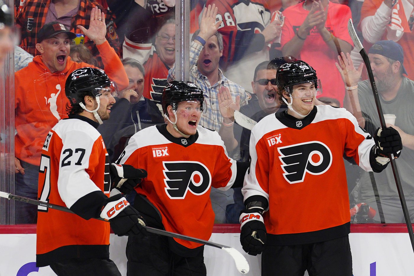 Playoff party time in Philadelphia! Flyers, fans rejoice at long-awaited return to postseason | iNFOnews.ca Playoff party time in Philadelphia! Flyers, fans rejoice at long-awaited return to postseason | iNFOnews.ca