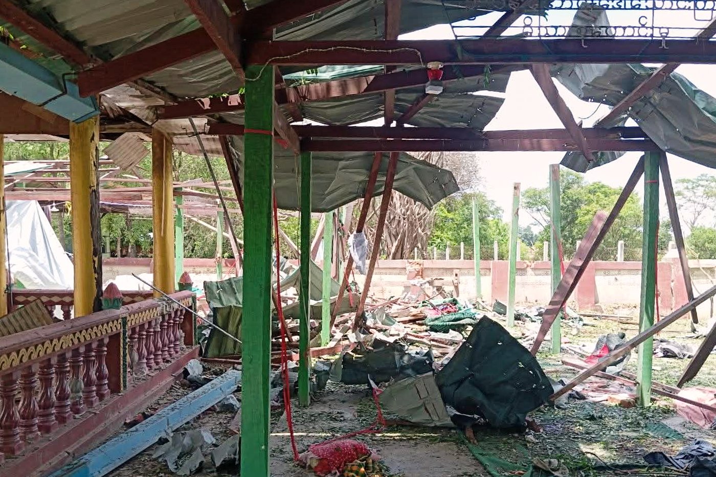 Myanmar military strike kills 14 people at a Buddhist monastery, opposition group says | iNFOnews.ca Myanmar military strike kills 14 people at a Buddhist monastery, opposition group says | iNFOnews.ca