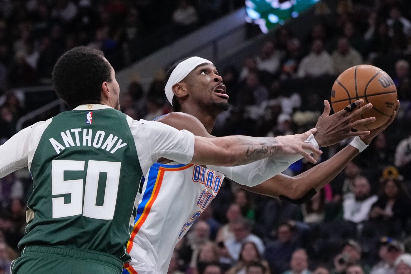 Gilgeous-Alexander scores 40 points as short-handed Thunder roll past Bucks 122-102 | iNFOnews.ca Gilgeous-Alexander scores 40 points as short-handed Thunder roll past Bucks 122-102 | iNFOnews.ca
