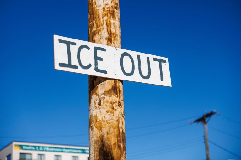 Montreal demonstrators protest Trump immigration crackdown at U.S. Consulate | iNFOnews.ca